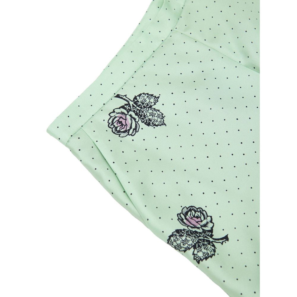 Gucci Grüne Seidenhose für den Alltag