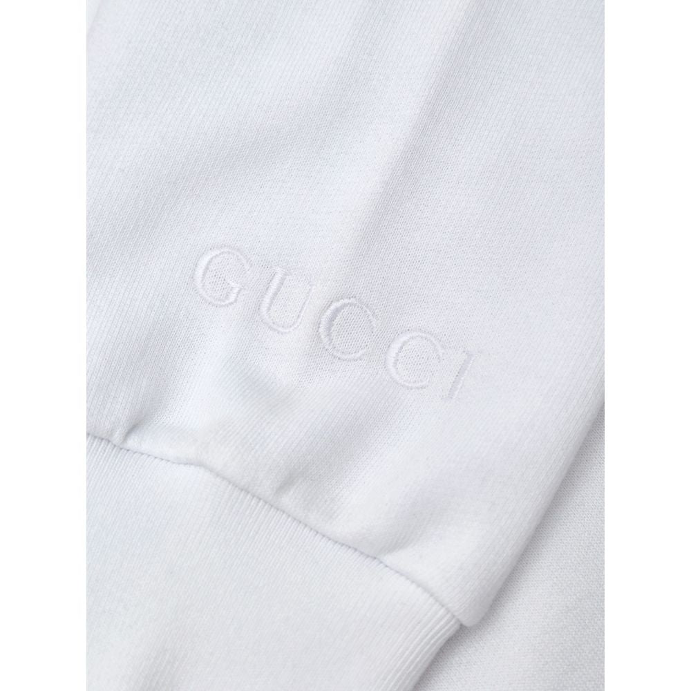 Gucci Weißes Baumwoll-Sweatshirt