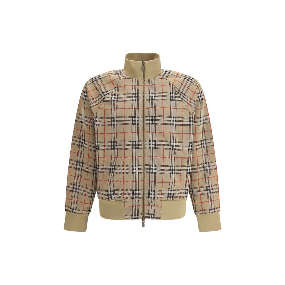 Burberry Brauner Polyamid-Bomberjacke