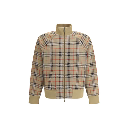 Burberry Brauner Polyamid-Bomberjacke