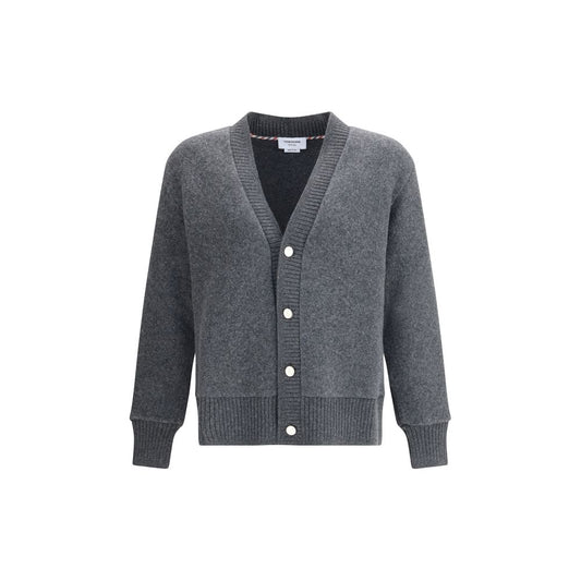 Thom Browne Grauer Wollcardigan