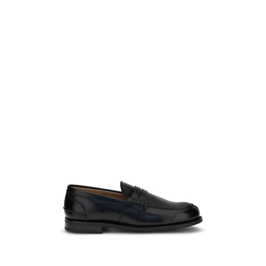 Church's Schwarze Kalbsleder Bos Taurus Slip-On Loafer