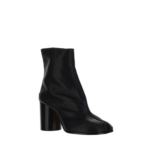 Margiela Schwarze Lammleder-Stiefeletten Ovis Aries Aries
