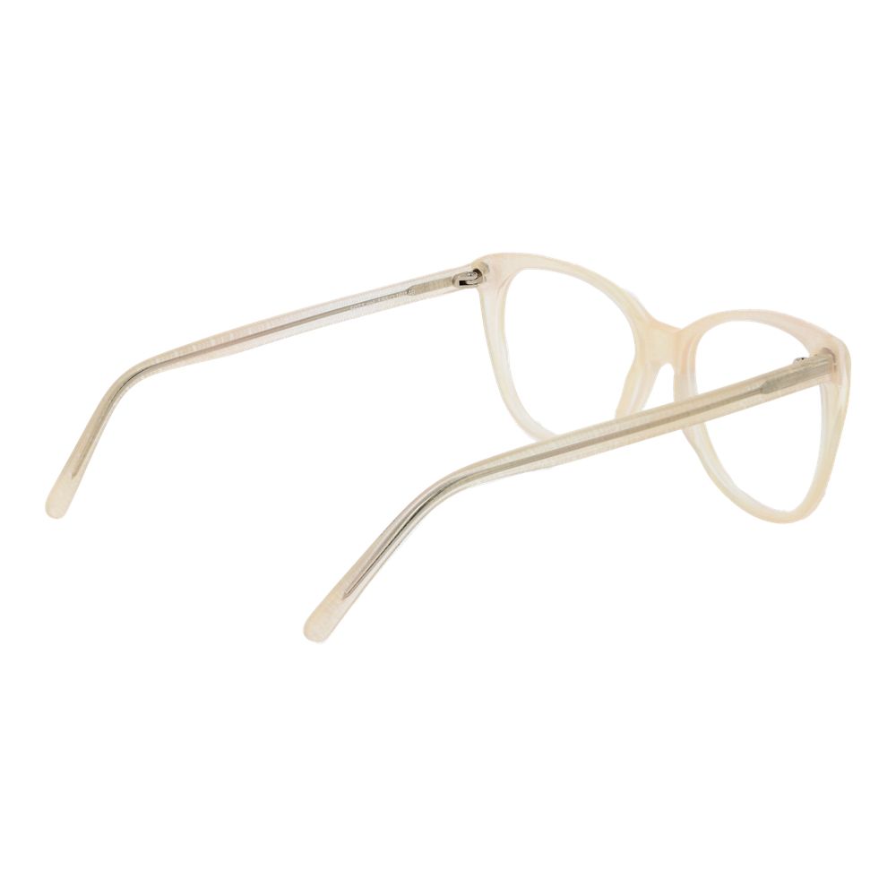 Andy Wolf Cremefarbene Acetat-Brille (Gestell)