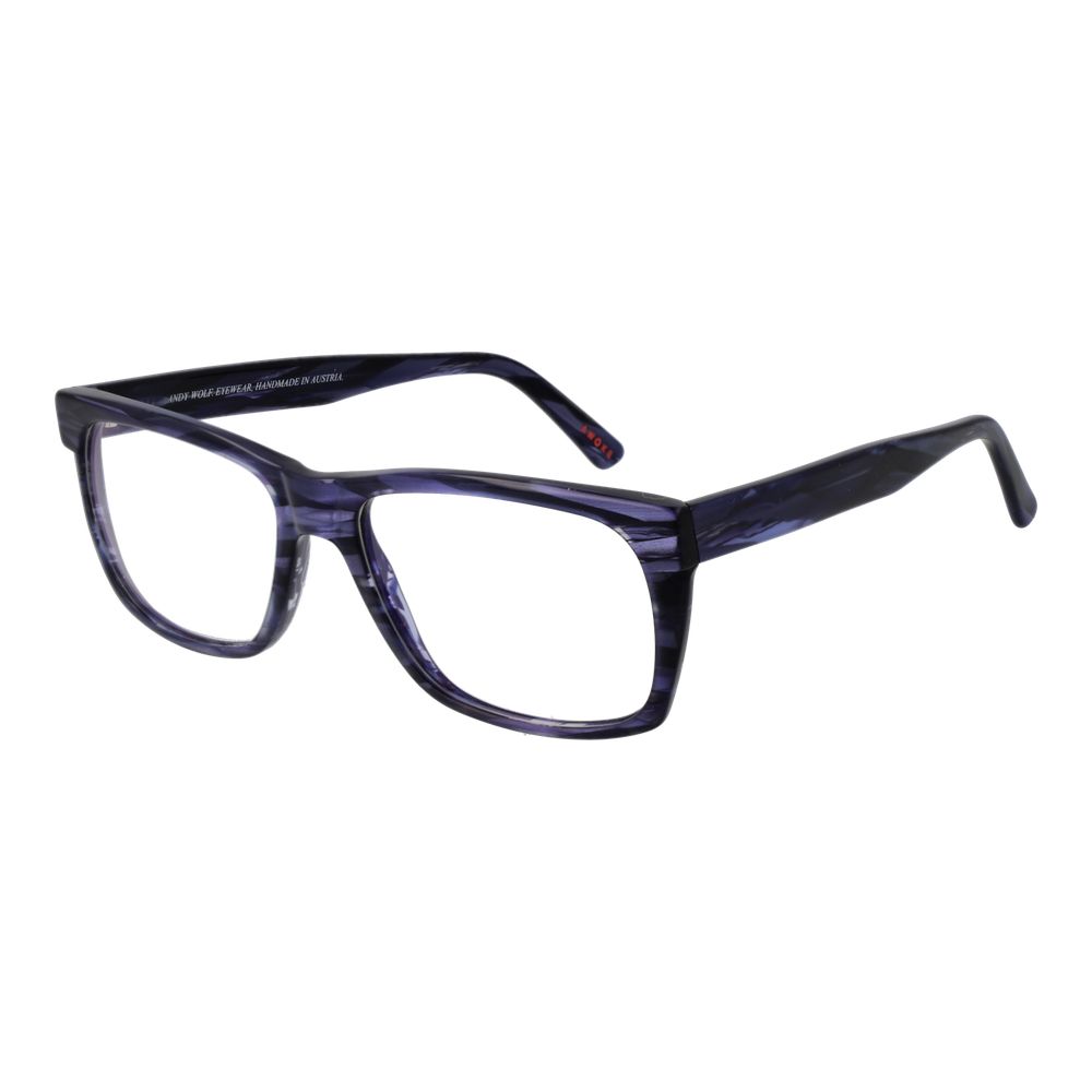 Andy Wolf Blaue Acetat-Brille (Gestell)