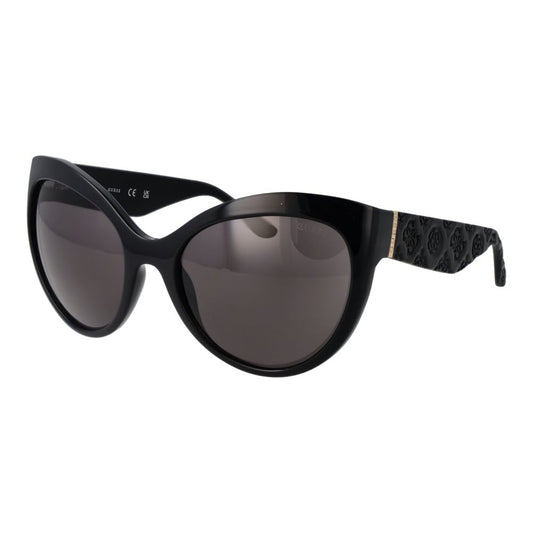 Guess Schwarze Sonnenbrille aus Kunststoff