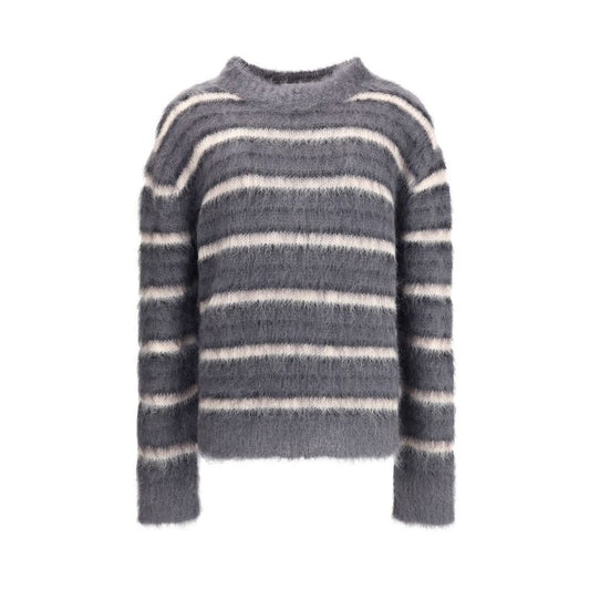 Marni Graues Angorajersey-Sweatshirt