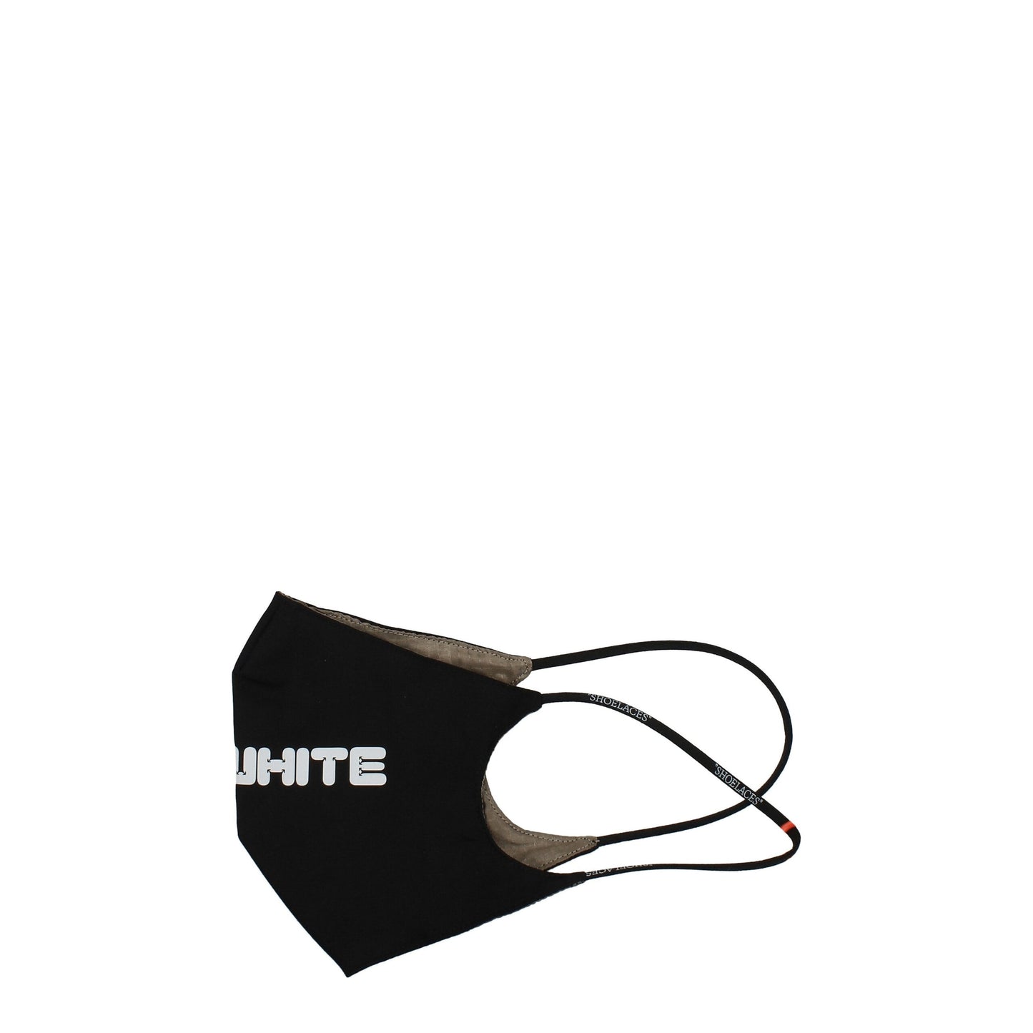 Off-White Schwarze Baumwollmaske