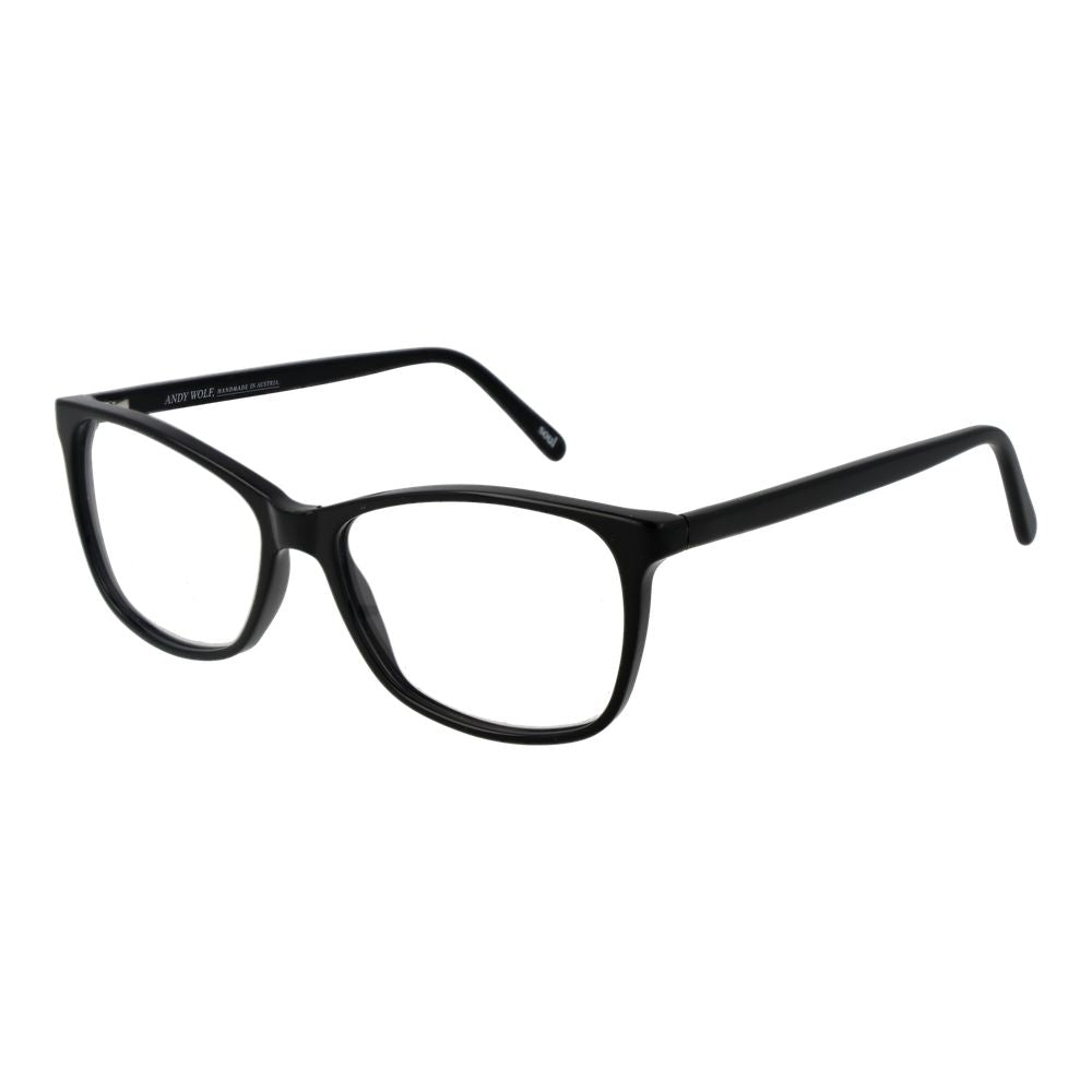 Andy Wolf Schwarze Brille aus Acetat (Gestell)