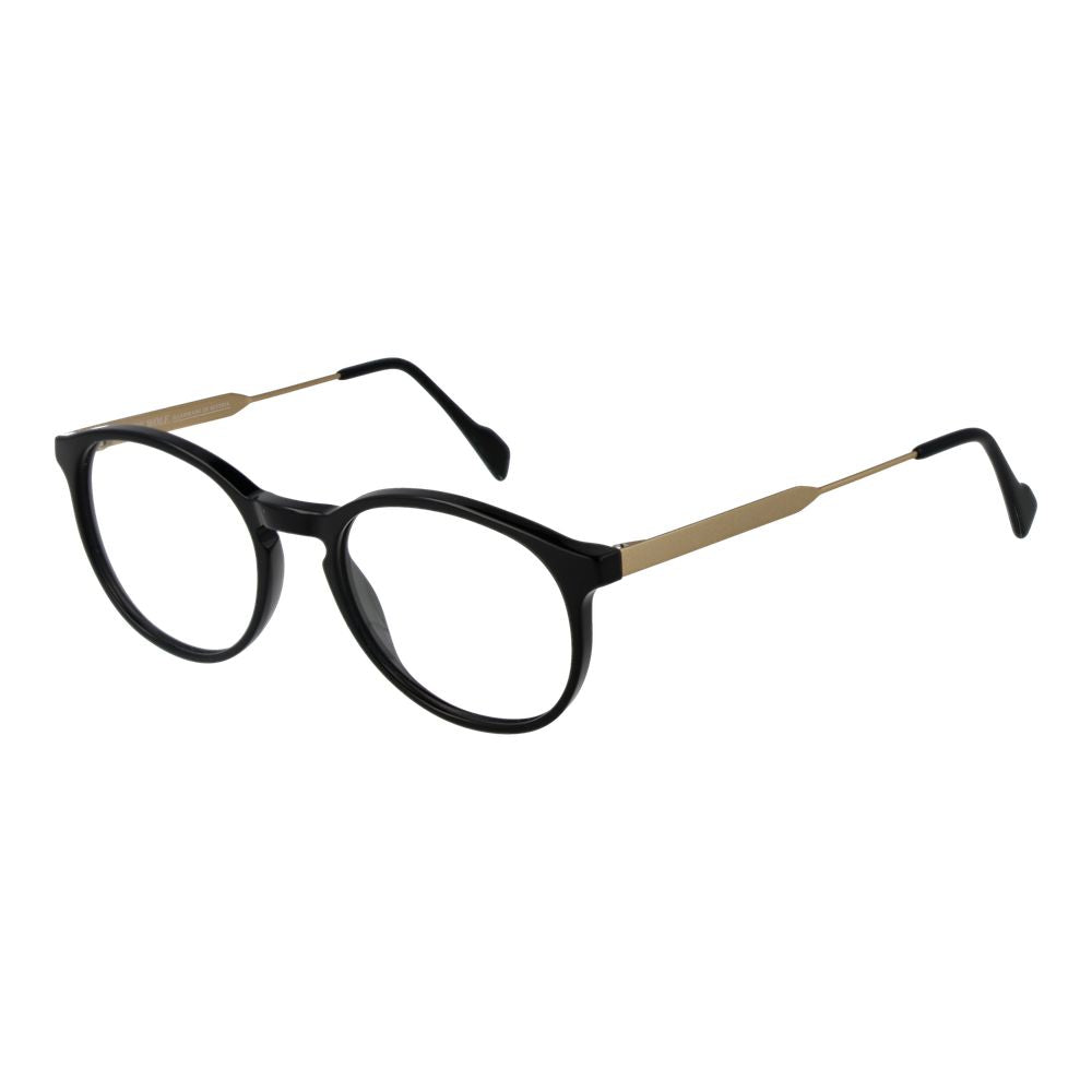 Andy Wolf Schwarze Acetat-Brille (Gestell)