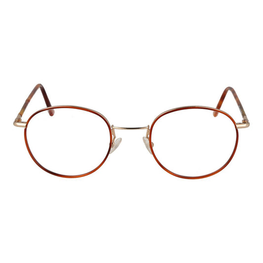 Andy Wolf Orangefarbene Metallbrille (Gestelle)