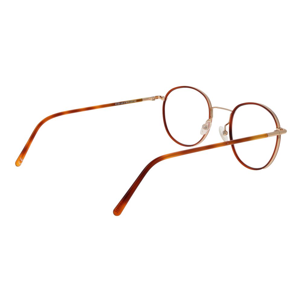 Andy Wolf Orangefarbene Metallbrille (Gestelle)