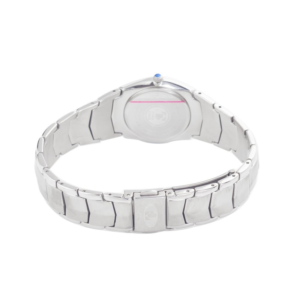 Time Force Silberne Edelstahl-Dress-Watch