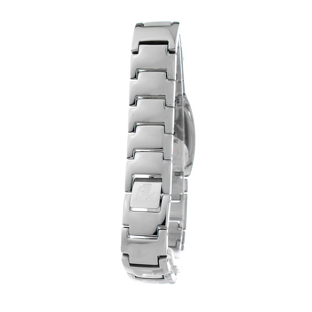 Time Force Silberne Edelstahl-Armbanduhr