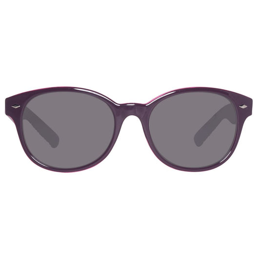 Benetton Lila gespritzte Sonnenbrille