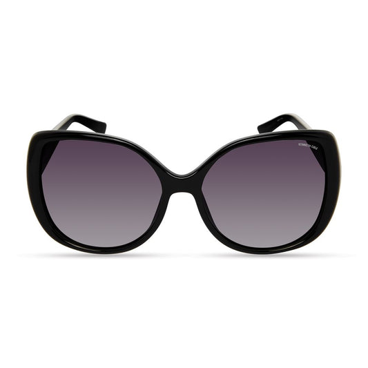 Kenneth Cole Schwarze Kunstharz-Sonnenbrille