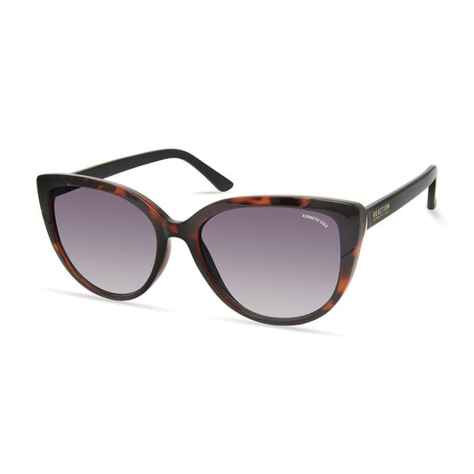 Kenneth Cole Schwarz gespritzte Sonnenbrille