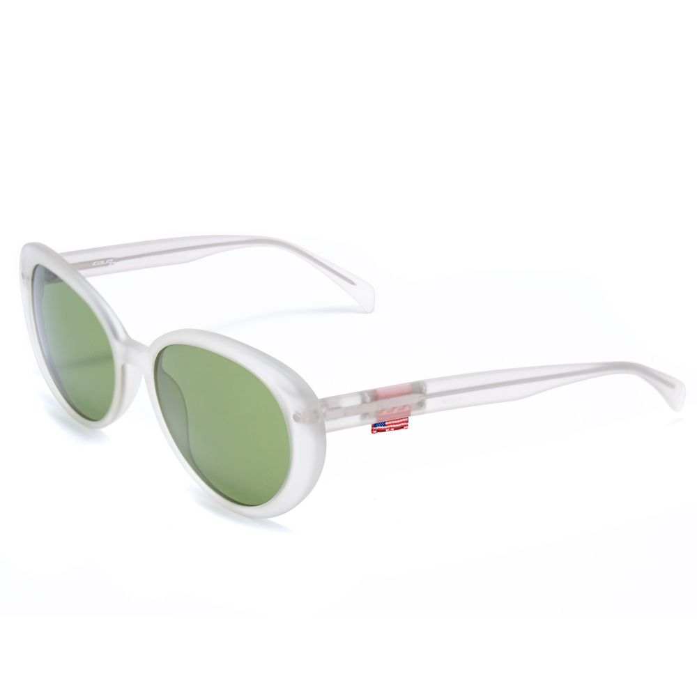 Italia Independent Weiße Acetat-Sonnenbrille