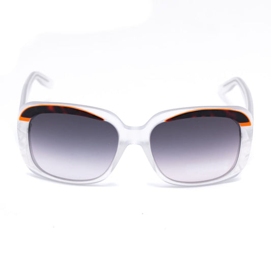 Italia Independent Weiße Acetat-Sonnenbrille