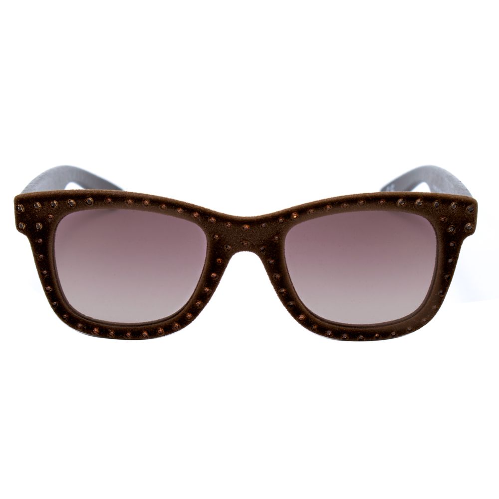 Italia Independent Braune Acetat-Sonnenbrille