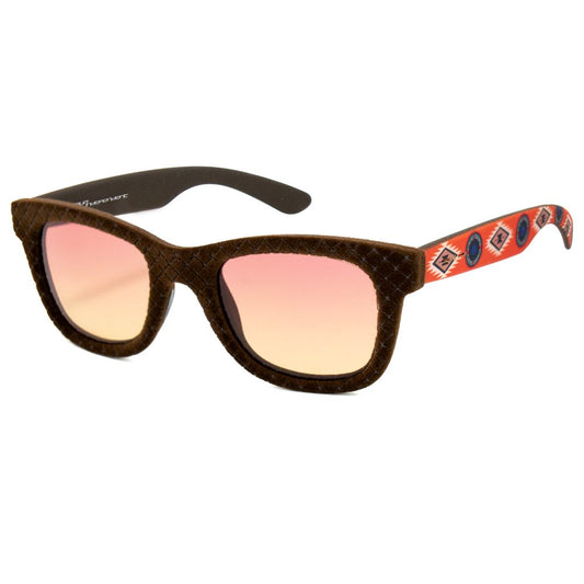 Italia Independent Braune Acetat-Sonnenbrille