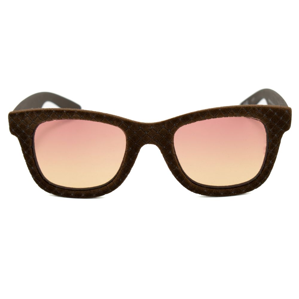 Italia Independent Braune Acetat-Sonnenbrille
