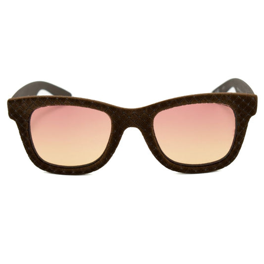 Italia Independent Braune Acetat-Sonnenbrille
