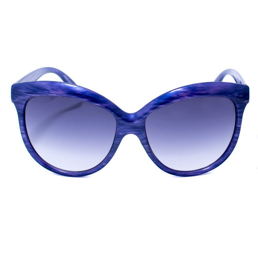 Italia Independent Blaue Acetat-Sonnenbrille