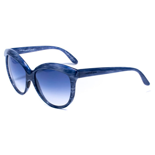 Italia Independent Blaue Acetat-Sonnenbrille