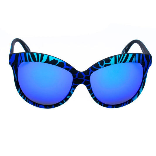 Italia Independent Blaue Acetat-Sonnenbrille