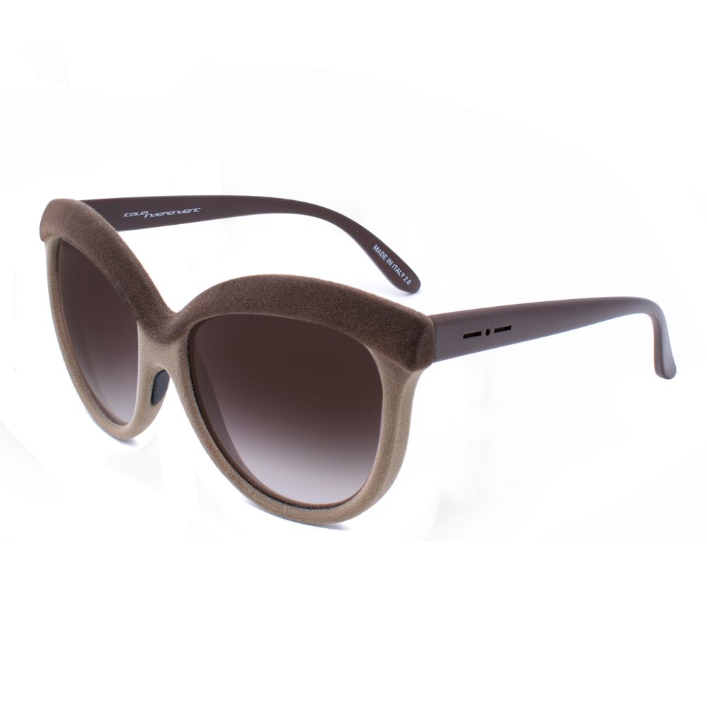 Italia Independent Braune Acetat-Sonnenbrille