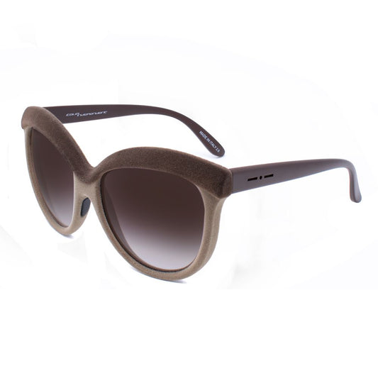 Italia Independent Braune Acetat-Sonnenbrille
