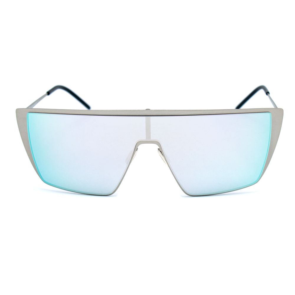 Italia Independent Silberne Metall-Sonnenbrille