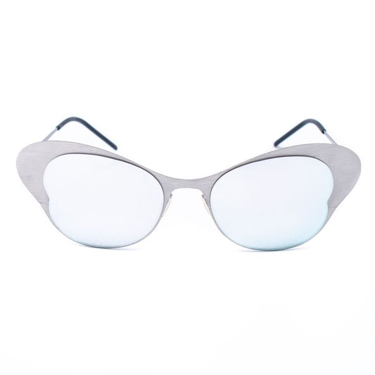 Italia Independent Silberne Metall-Sonnenbrille