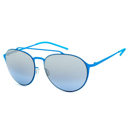 Italia Independent Blaue Metall-Sonnenbrille