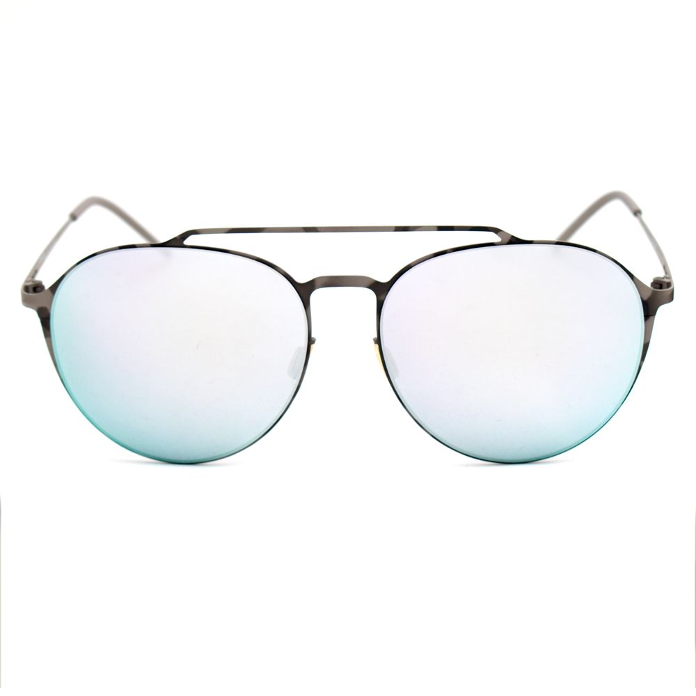 Italia Independent Graue Metall-Sonnenbrille