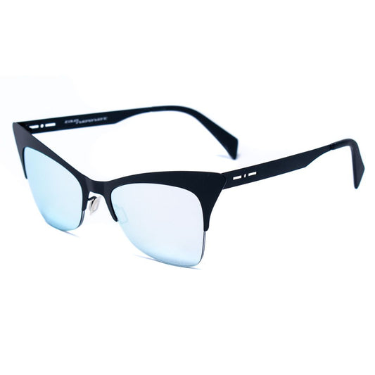 Italia Independent Schwarze Metall-Sonnenbrille
