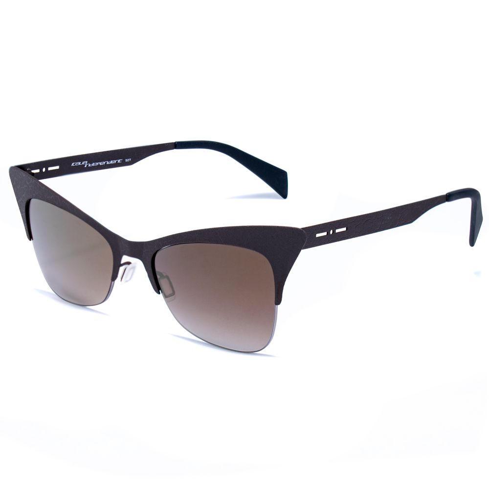 Italia Independent Schwarze Metall-Sonnenbrille
