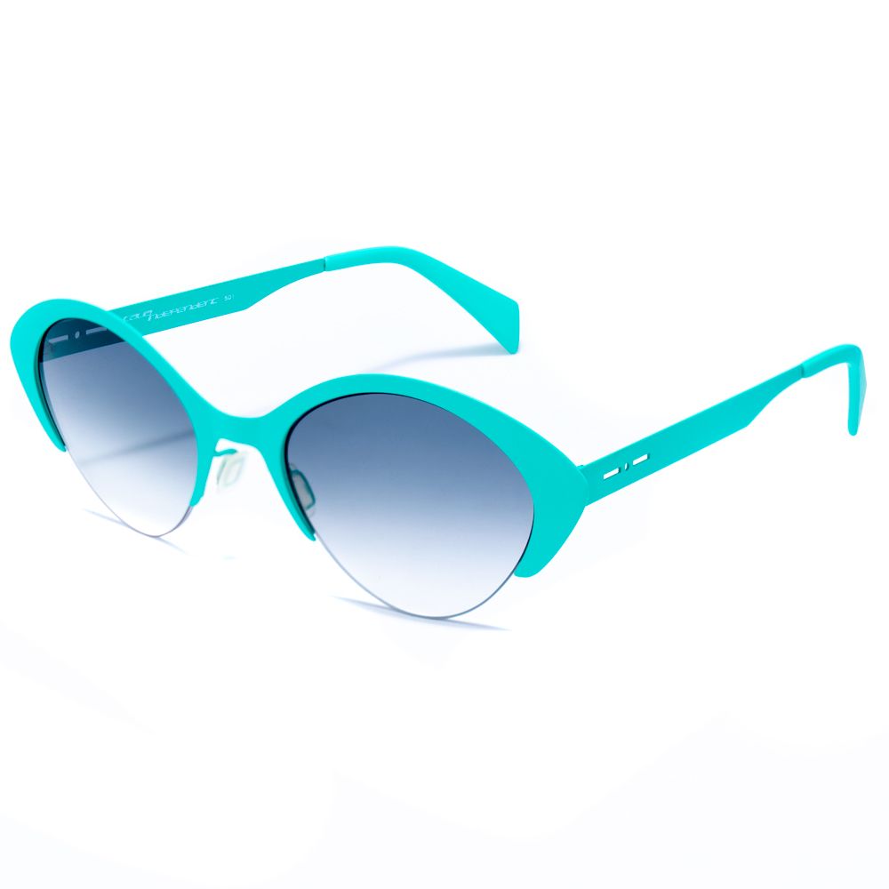 Italia Independent Grüne Metall-Sonnenbrille