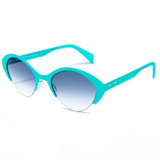 Italia Independent Grüne Metall-Sonnenbrille