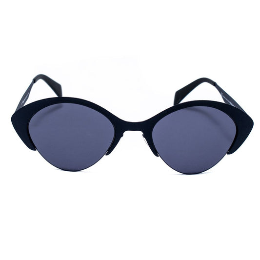 Italia Independent Blaue Metall-Sonnenbrille