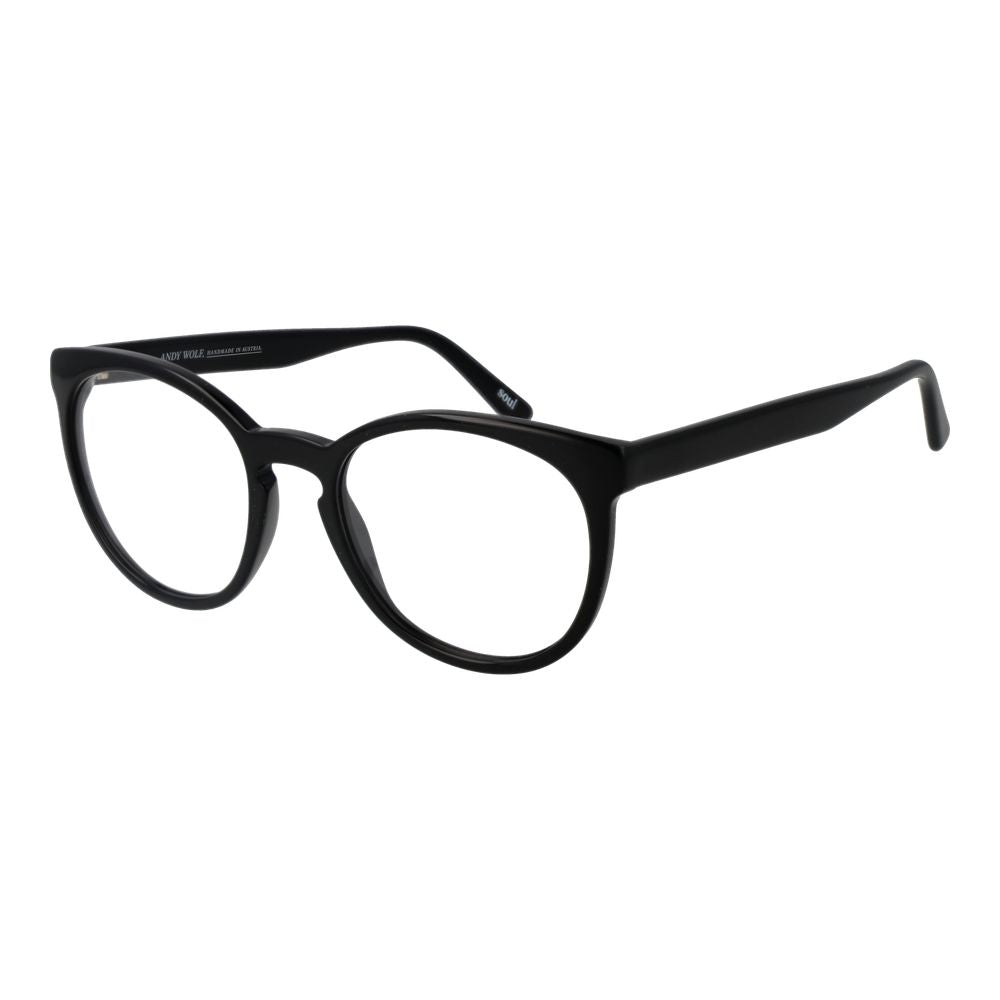 Andy Wolf Schwarze Brille aus Acetat (Rahmen)