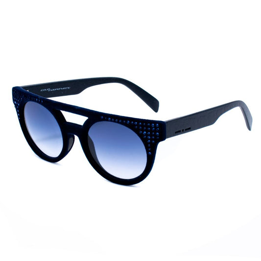 Italia Independent Blaue Acetat-Sonnenbrille