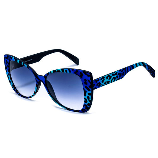 Italia Independent Blaue Acetat-Sonnenbrille