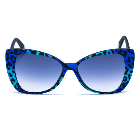 Italia Independent Blaue Acetat-Sonnenbrille