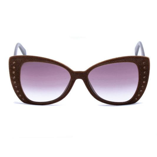 Italia Independent Braune Acetat-Sonnenbrille