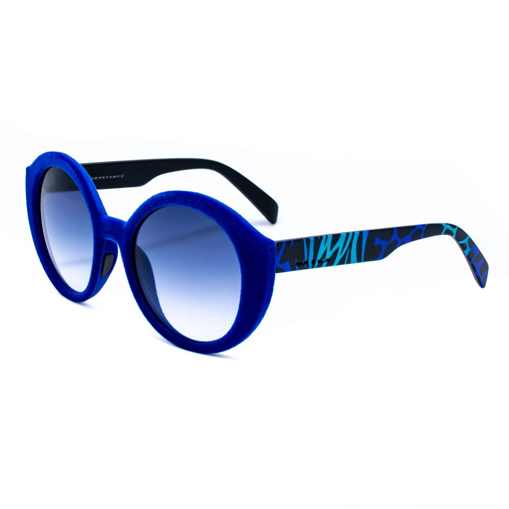 Italia Independent Blaue Acetat-Sonnenbrille
