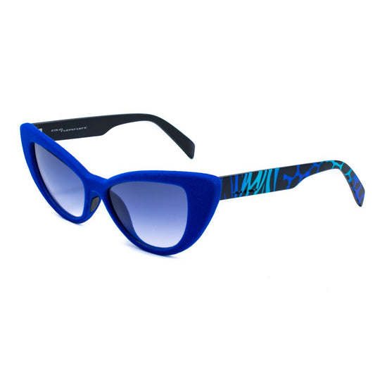 Italia Independent Blaue Acetat-Sonnenbrille