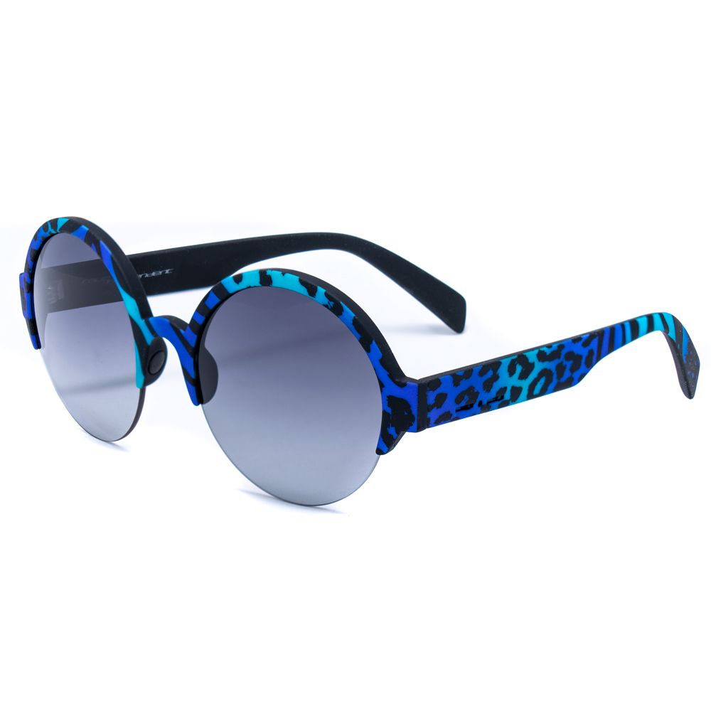 Italia Independent Blaue Acetat-Sonnenbrille