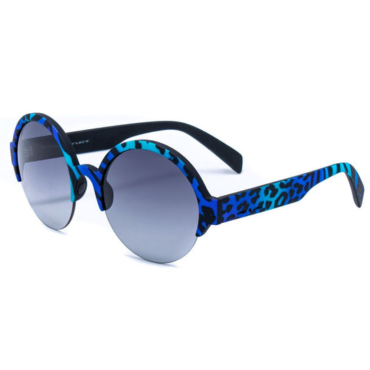 Italia Independent Blaue Acetat-Sonnenbrille